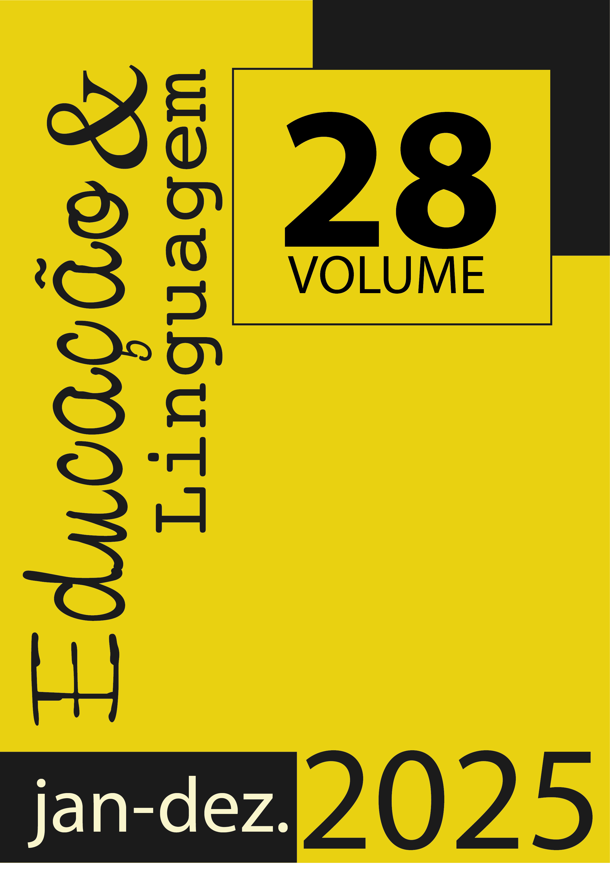 					Visualizar v. 28 (2025): Educação & Linguagem,  jan-dez. (publicação em fluxo contínuo)
				